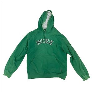 Vintage Green Nike Hoodie